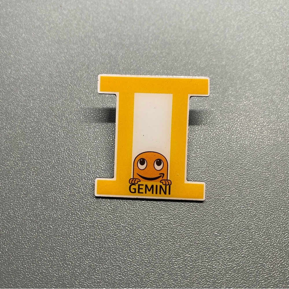 Amazon Employee Peccy Pin Gemini Zodiac Sign Worker Fun Collection Collectible